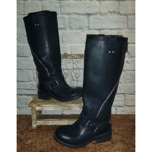 ZIGI girl Shoes - Size 8 Zigi Girl Tutor Zipper Back Knee High Black Boots